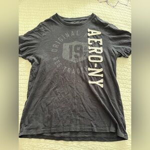 Black Aeropostale Men’s T-shirt Size Large
